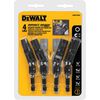 DEWALT 4PC Magnetic Pivoting Nut Driver Set (1/4in 5/16in 3/8in 7/16in), small image number 1