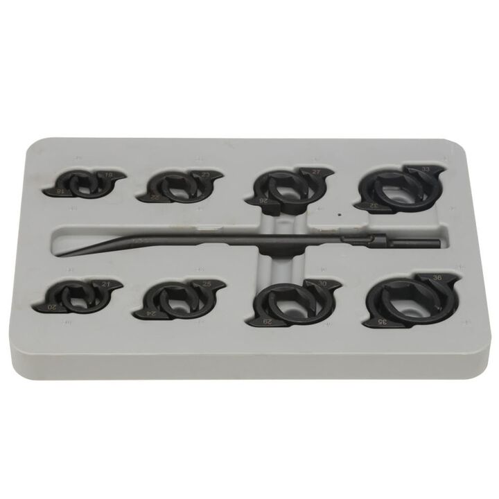 Milton Metric Shockit Line Wrench Set 16pc, large image number 1