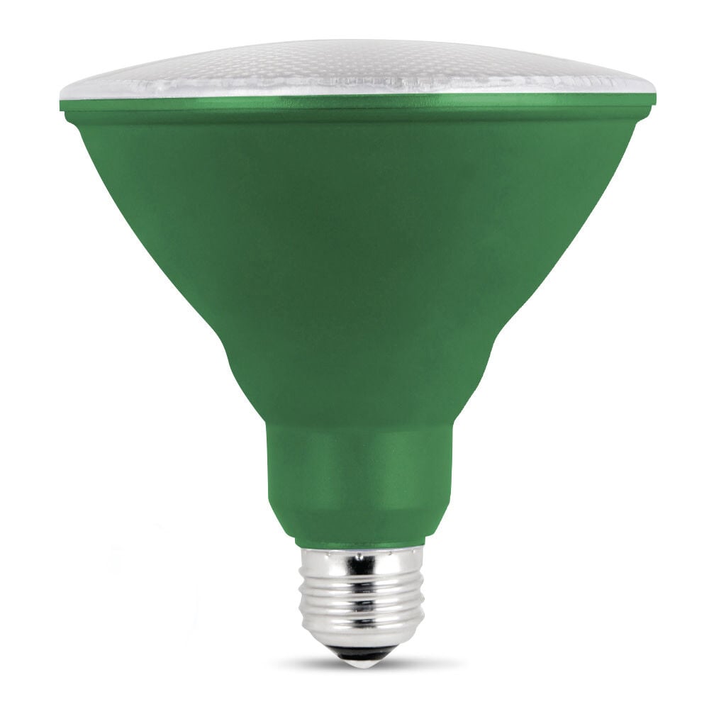Feit Electric 120W PAR38 Green Reflector LED Bulb 1 Pack – PAR38G10KLED/BX