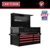 CRAFTSMAN V-SERIES 41 Inch Wide 8-Drawer Tool Chest, Black, small image number 2