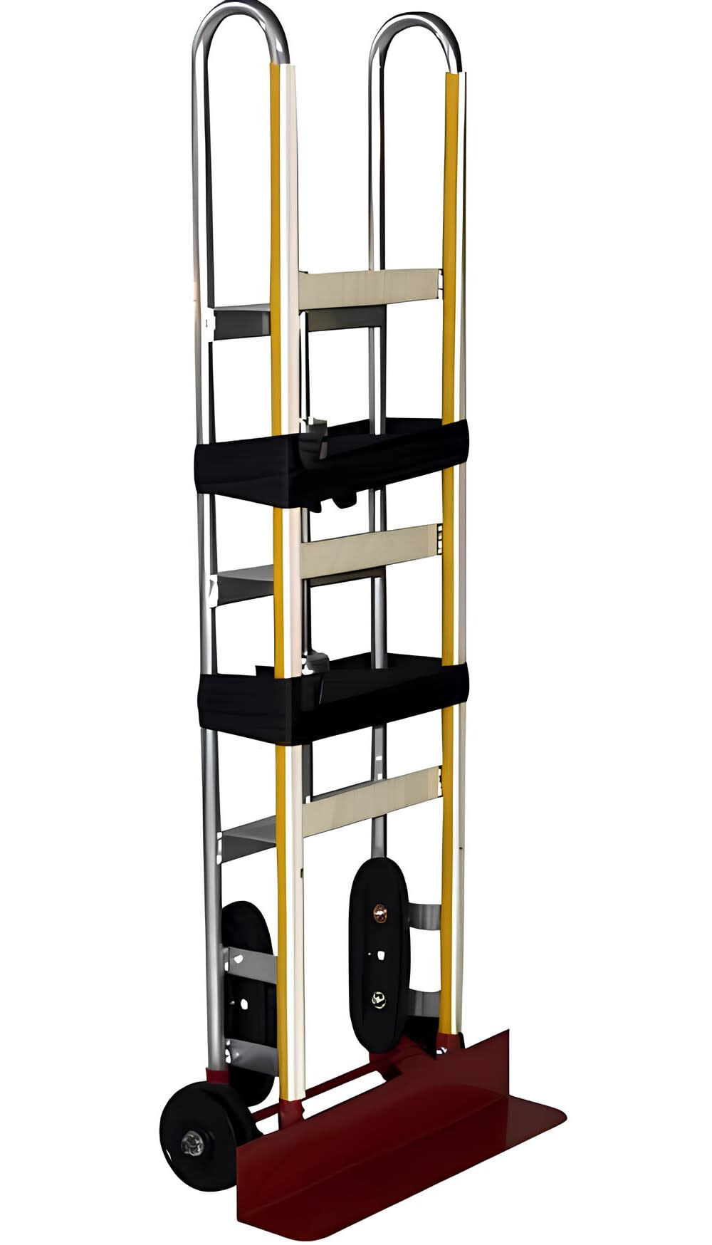 Milwaukee Hand Truck Aluminum Appliance Truck with Ratchet Belt Tightener, large image number 2