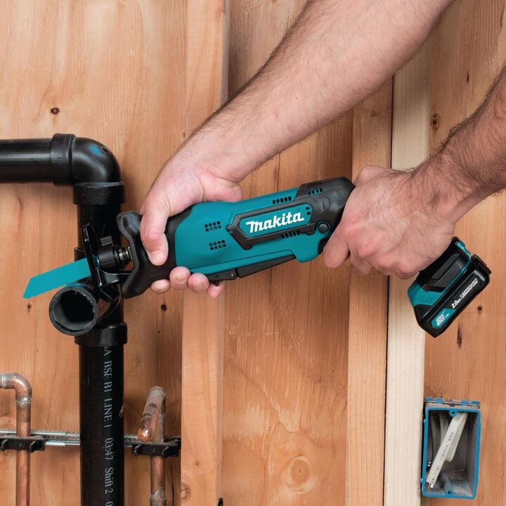 Makita 12V CXT Ratchet & Reciprocating Saw Combo Kit Bundle, large image number 3