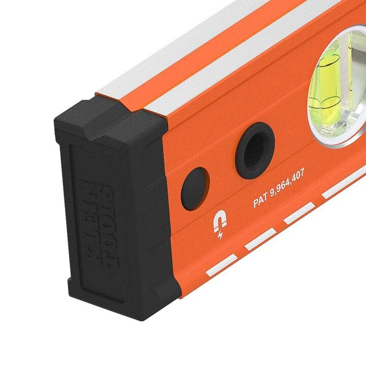 Klein Tools 3-Vial Magnetic Box Beam Level, 24-Inch, large image number 7