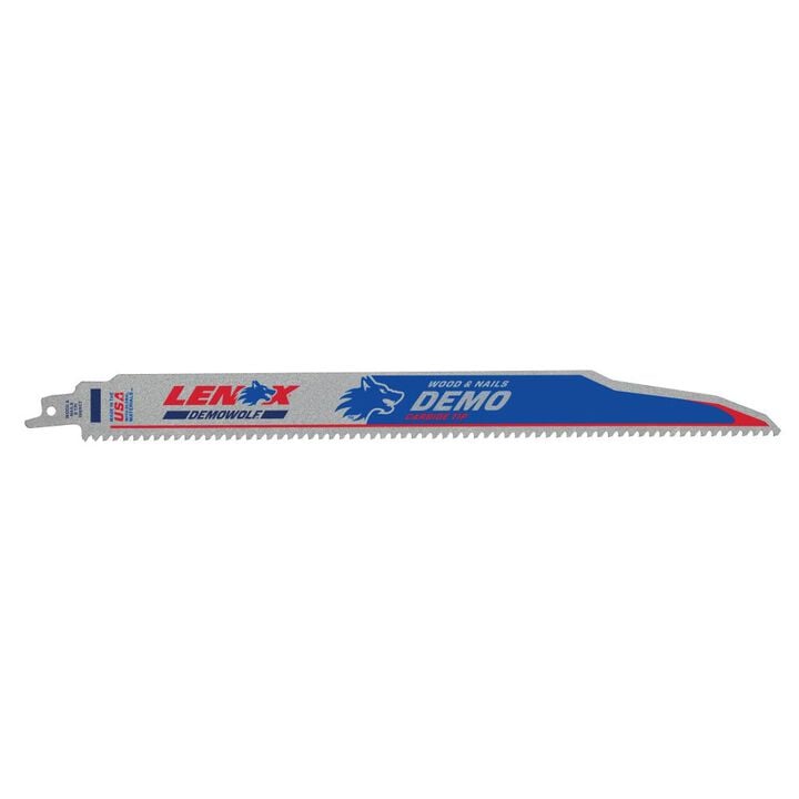 Lenox 12 Inch 6 TPI Demolition CT Reciprocating Saw Blade 3 Pieces, large image number 1