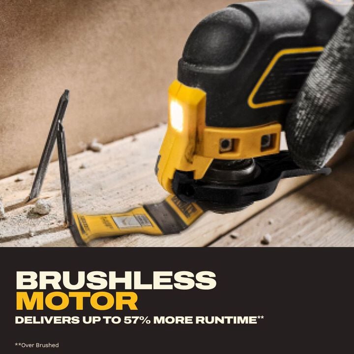 DEWALT ATOMIC 20V MAX Brushless Cordless Oscillating Multi-Tool Kit, large image number 4