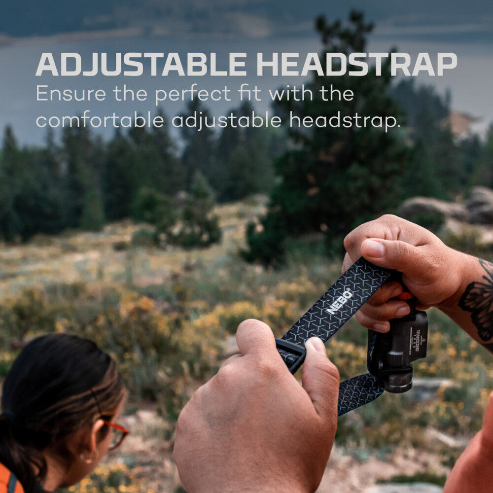 Nebo TRANSCEND 1500 Lumens Battery Powered Rechargeable Headlamp, large image number 4