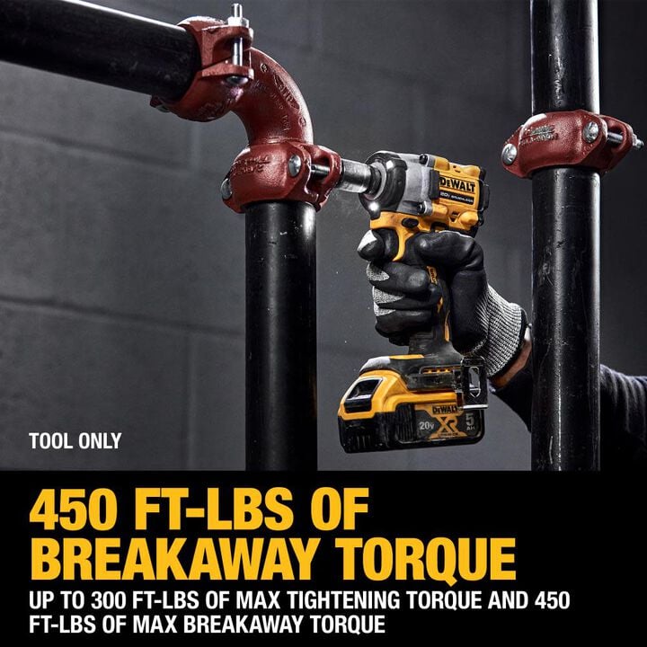 DEWALT ATOMIC 20V MAX 3/8 inch Impact Wrench with Hog Ring (Bare Tool) and Protective Boot, large image number 10