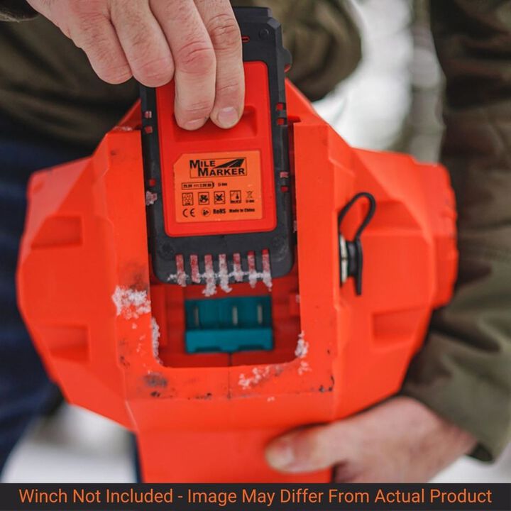 Mile Marker 24V 2.5Ah Lithium Ion Rhino Pull 1000 Battery Pack with Fuel Indicator, large image number 6