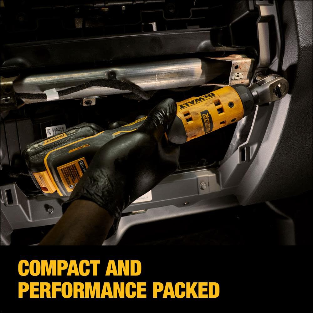 DEWALT 12V XTREME 1/4in Ratchet (Bare Tool), large image number 6