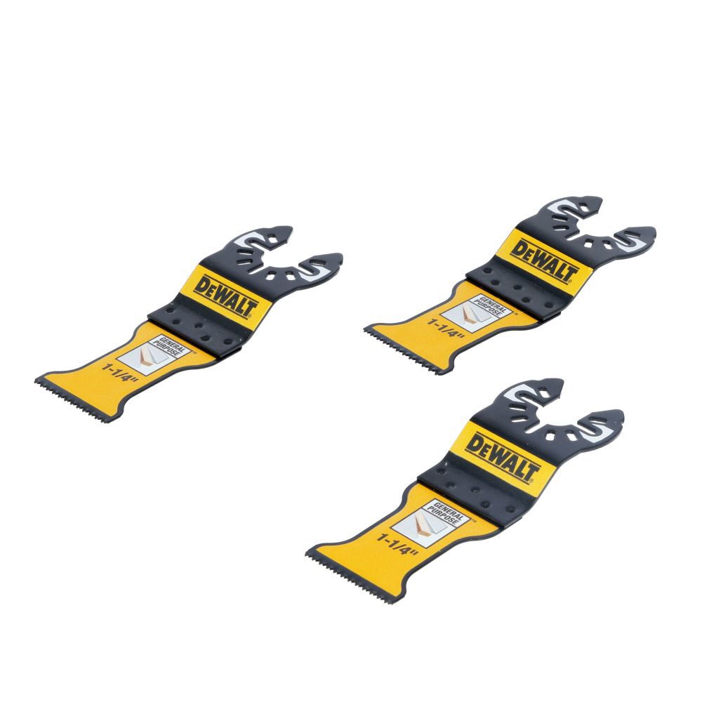 DEWALT 1-1/4 Inch Oscillating Wood With Nails Blade 3 Pieces, large image number 3