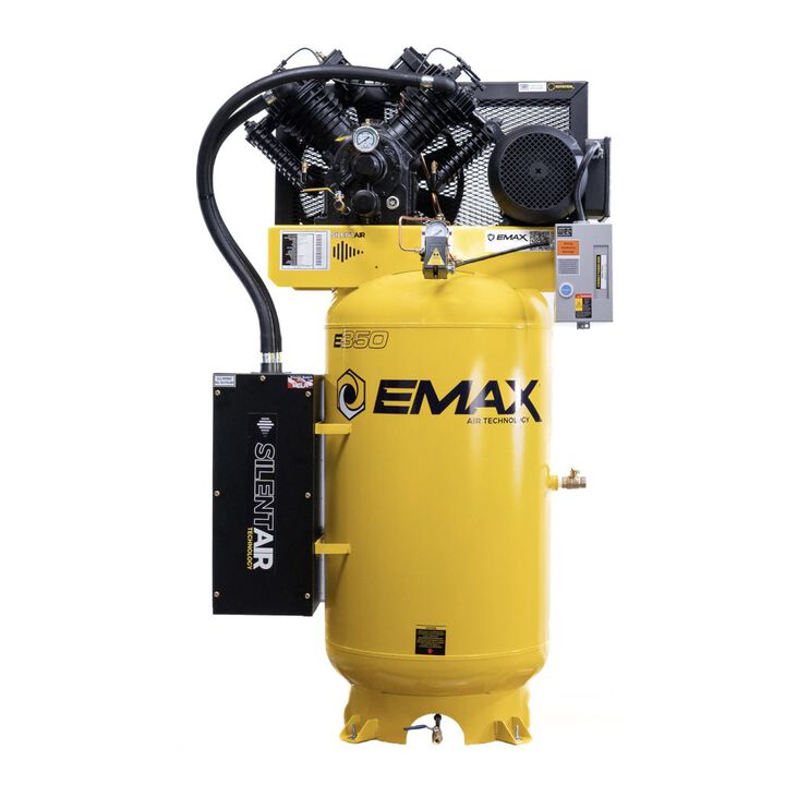 EMAX 80 Gallon 175 PSI Pressure Lube Air Compressor with Maintenance Kit, large image number 5