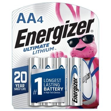 Energizer 1.5V AA Non-Rechargeable Lithium Battery 4pk, large image number 0