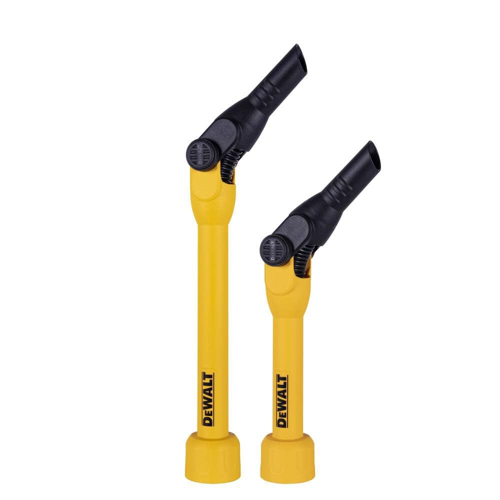 DEWALT Pivoting Extension Wands 1-1/4 inch - 2-1/2 inch Wet/Dry Vacuum 2 Piece, large image number 2