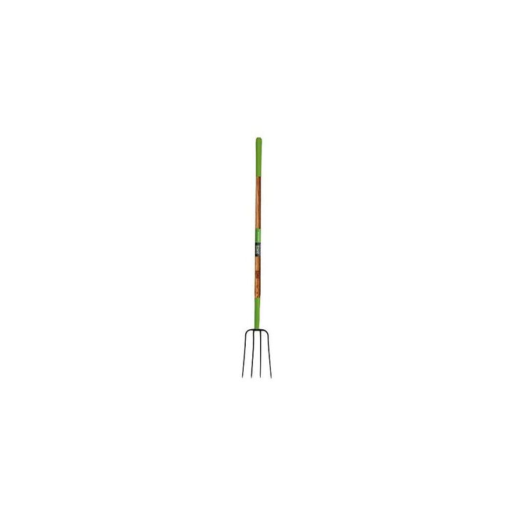 Ames 4-Tine Manure Fork with Oversized Cushion Grip on Hardwood Handle, large image number 2