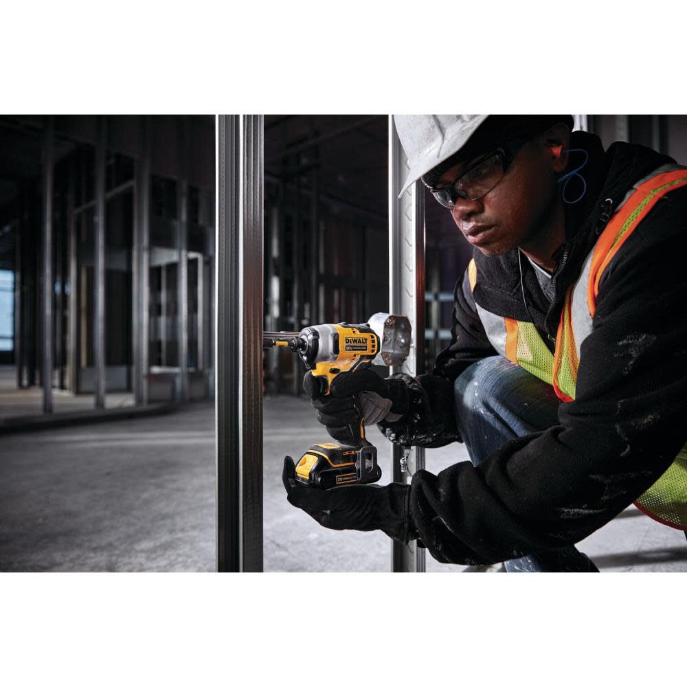 DEWALT 20V MAX Brushless Atomic Compact 1/4in Impact Driver (Bare Tool), large image number 10