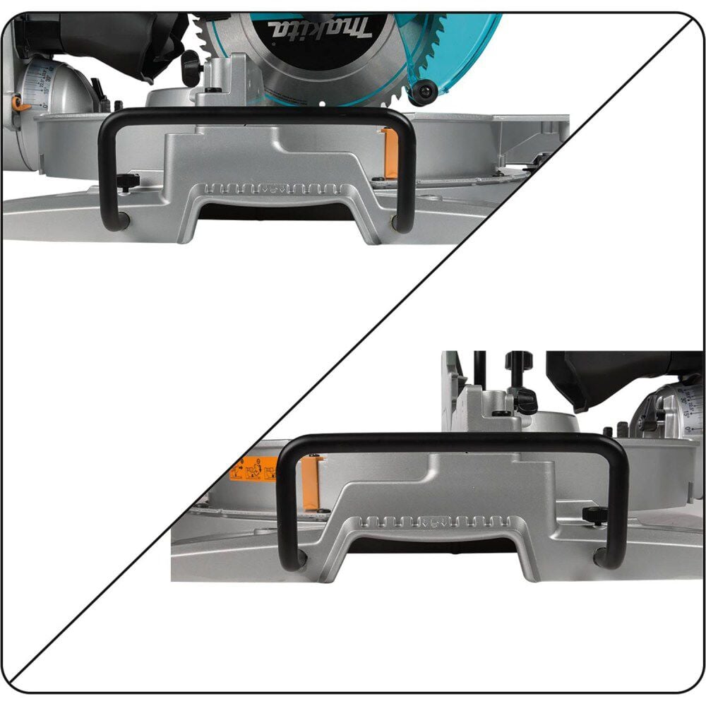 Makita 10in Dual-Bevel Sliding Compound Miter Saw with Laser, large image number 6