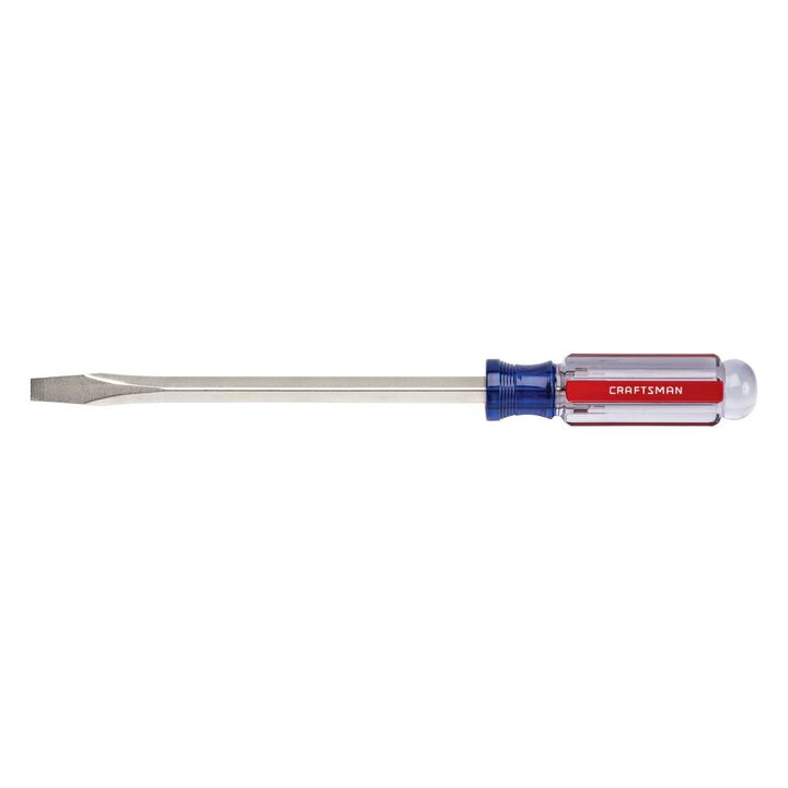 CRAFTSMAN 3/8 Inch x 8 Inch Slotted Acetate Screwdriver