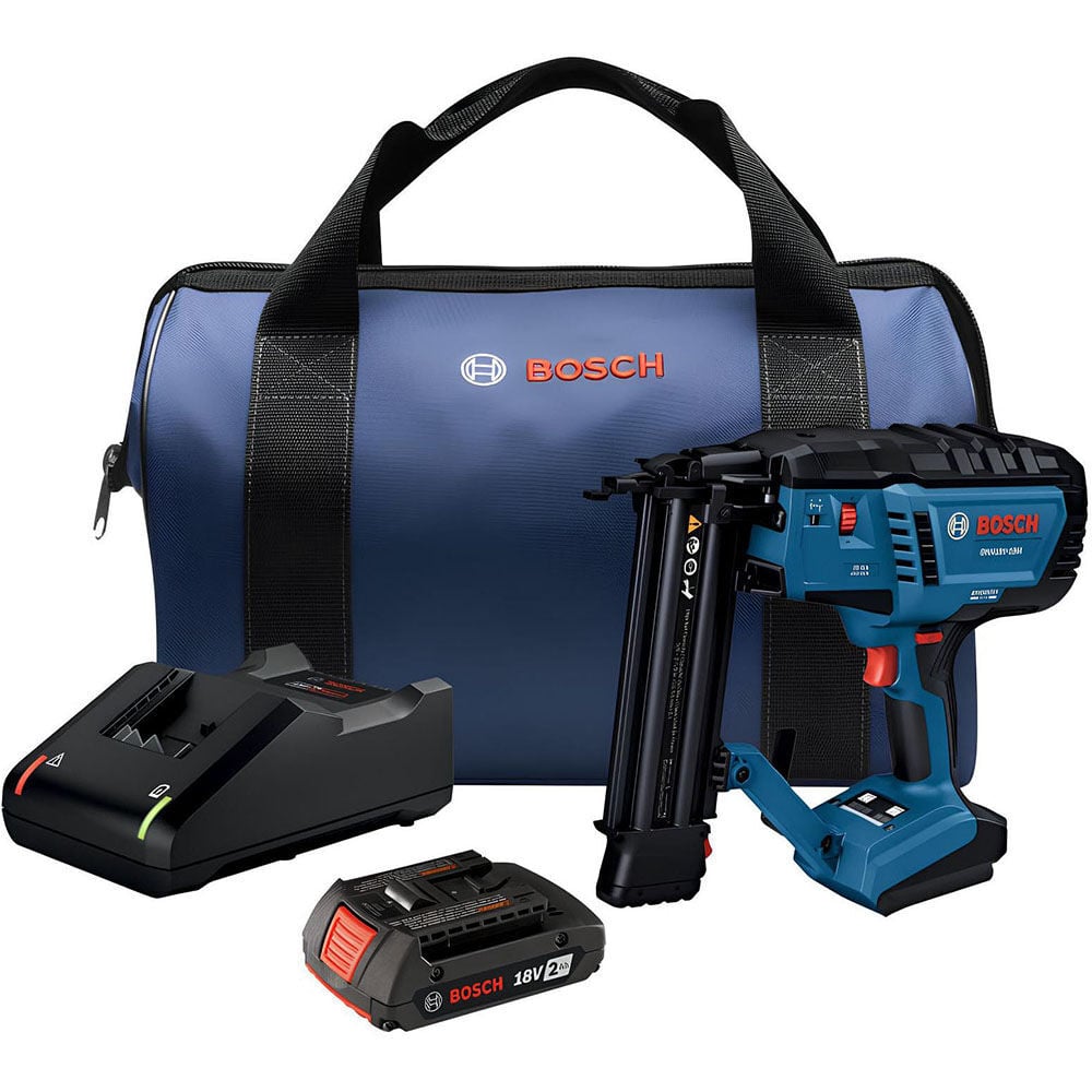 Bosch 18V Brushless 18 Gauge Brad Nailer Kit, large image number 1