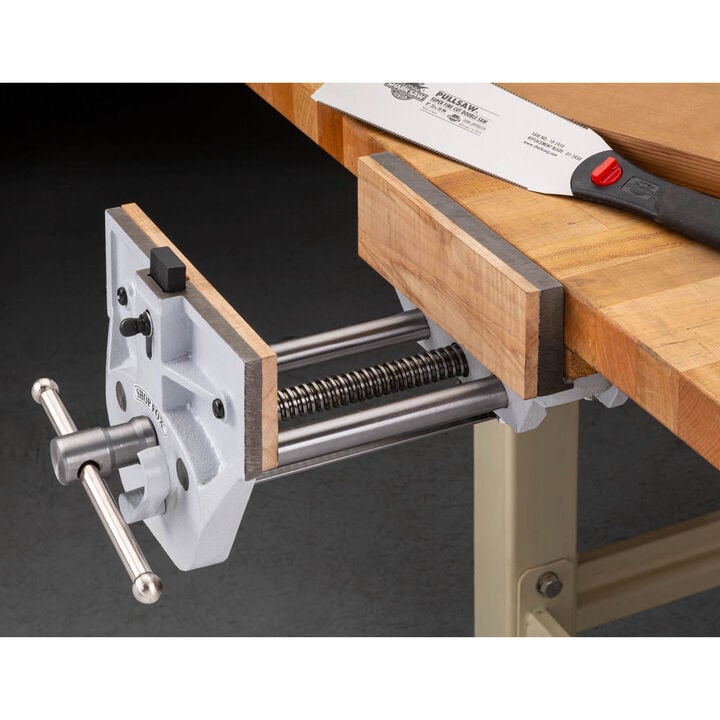 Shop Fox Quick Release Wood Vise 9in, large image number 4