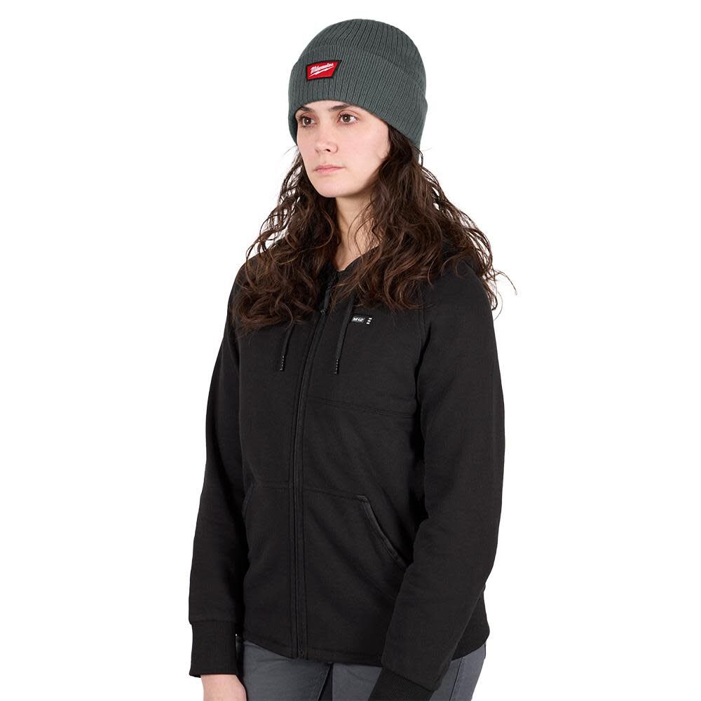 Milwaukee Rib-Knit Cuffed Beanie - Green, large image number 4