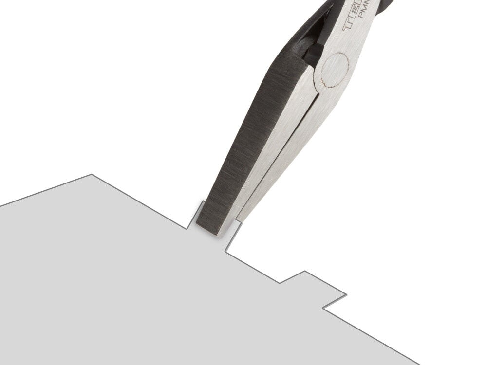 Tekton Mini Flat Nose Pliers (Smooth Jaw), large image number 5