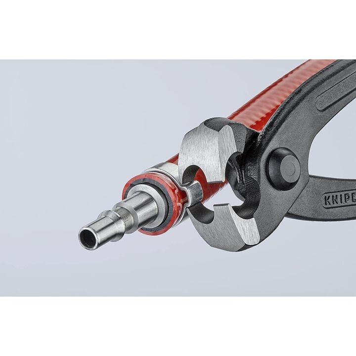 Knipex Ear Clamp Pliers Plastic Coated Handle 220mm, large image number 4