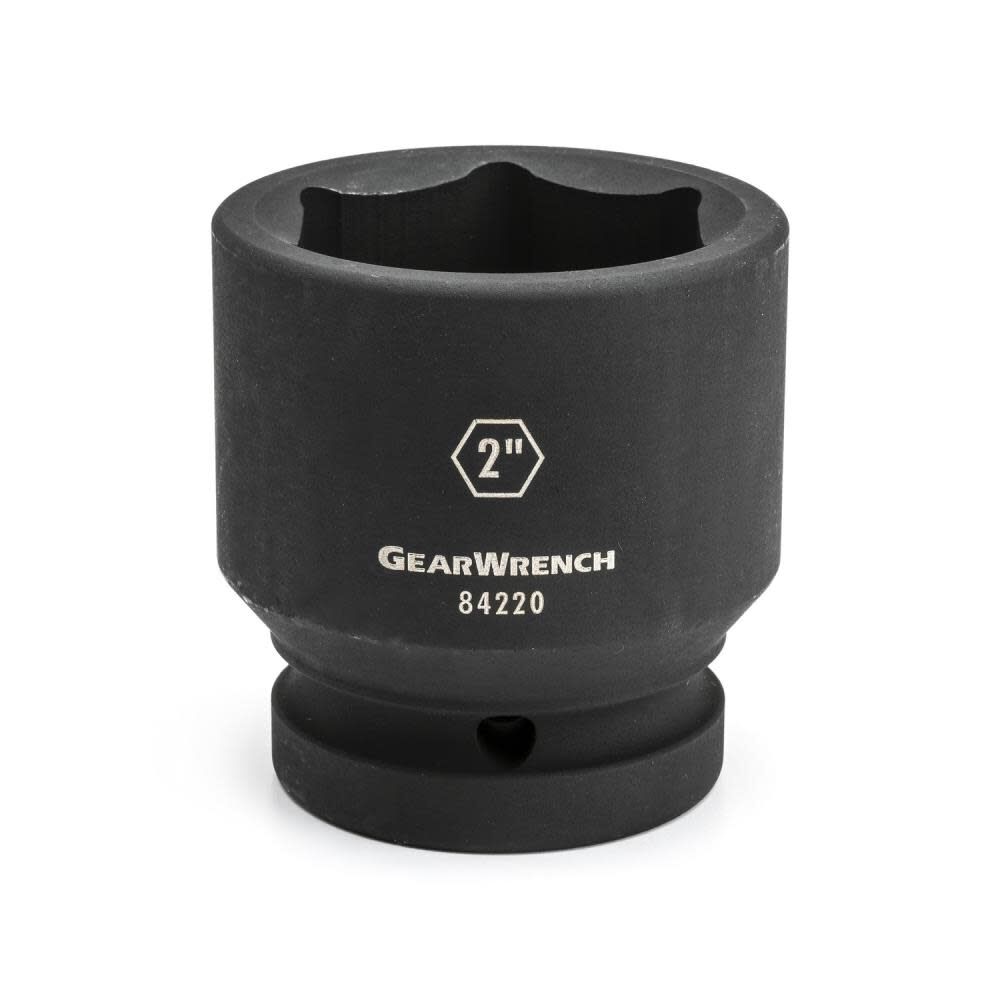 GEARWRENCH Impact Socket 1 in Drive 6 Point 4 in - 84243