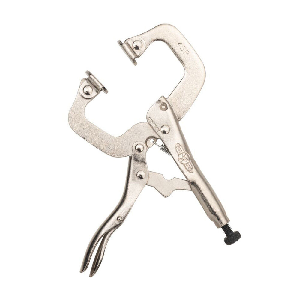 Stanley 4 Inch Swivel Tip C-Clamp Locking Pliers, large image number 5