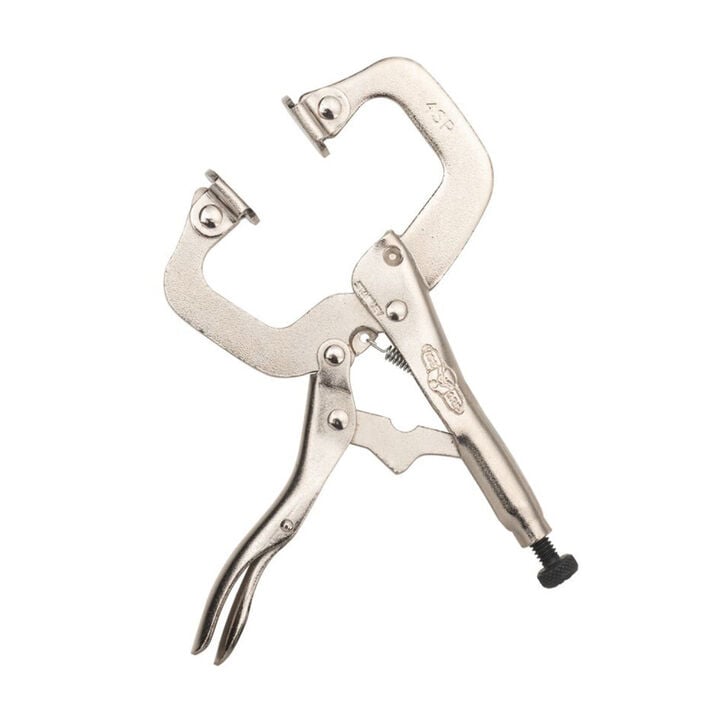Stanley 4 Inch Swivel Tip C-Clamp Locking Pliers, large image number 4