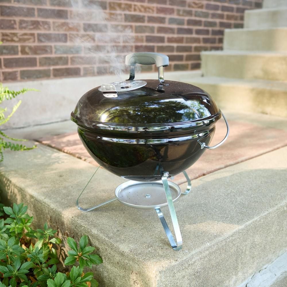 Weber Smokey Joe 14 Inch Steel Charcoal Grill Black, large image number 4