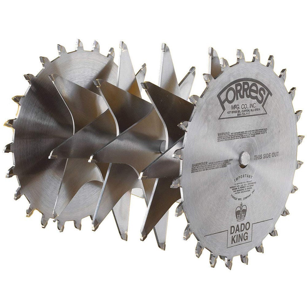 Forrest Dado King 10In Dado Blade Set with 1In Arbor, large image number 1