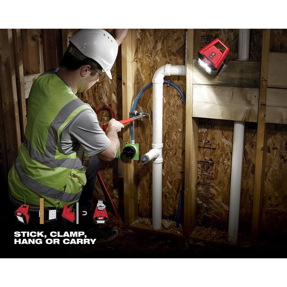 Milwaukee compact deals flood light