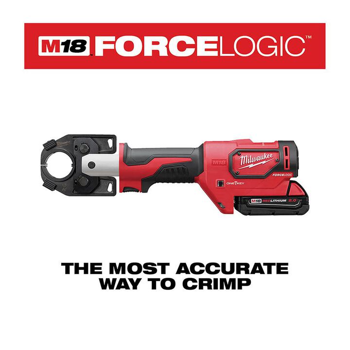 Milwaukee M18FORCE LOGIC 600 MCM Crimper, large image number 2
