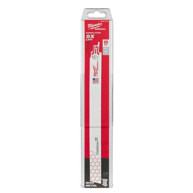 Milwaukee 12 in. 18 TPI THE TORCH SAWZALL Blade 25PK, large image number 10