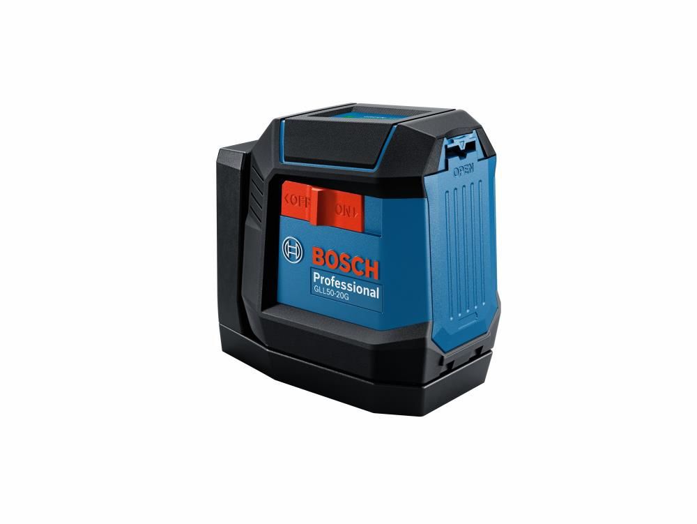 Bosch Green-Beam Self-Leveling Cross-Line Laser with 3.7V 1Ah Battery Kit, large image number 8
