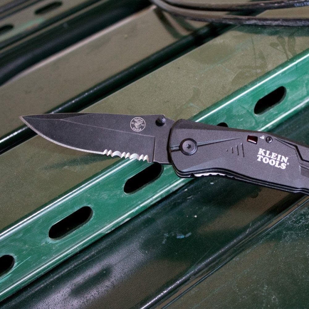 Klein Tools Spring-Assisted Open Pocket Knife, large image number 10