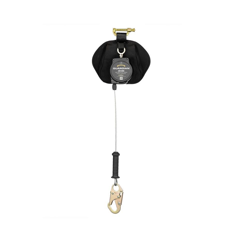 Guardian Fall Protection Class 2, CR3 Edge Self-Retracting Lifeline Single Leg Aluminum Rebar Hook, large image number 2