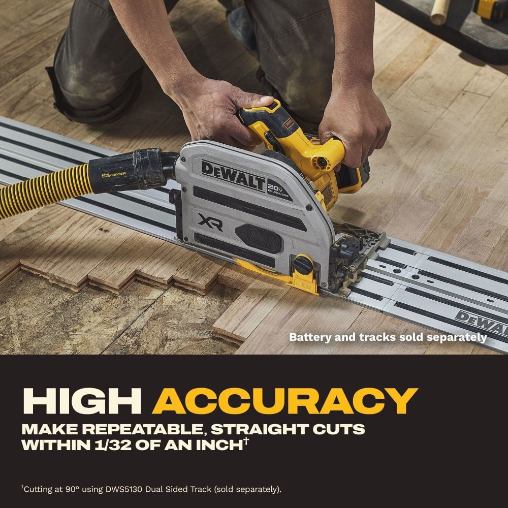 DEWALT 20V XR 6 1/2 Inch Track Saw (Bare Tool), large image number 6