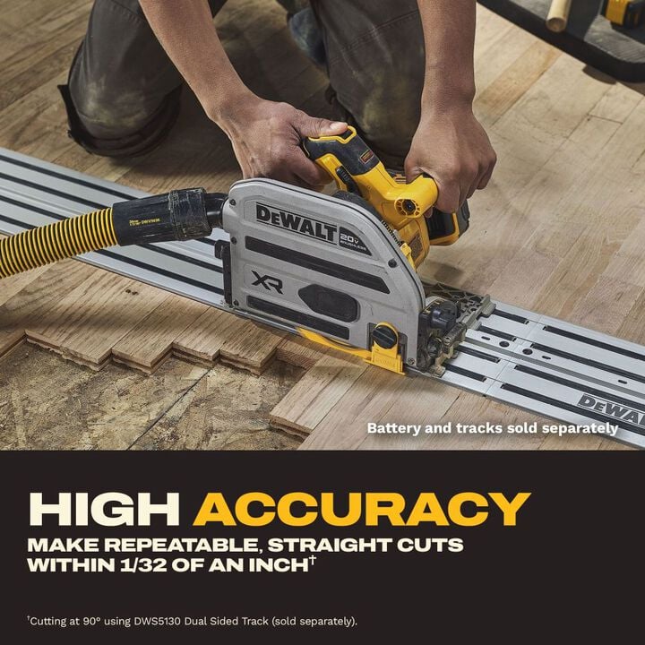 DEWALT 20V XR 6 1/2 Inch Track Saw (Bare Tool), large image number 5