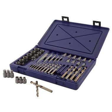 Irwin 48 piece Extractor & Drill Bit Set, large image number 0