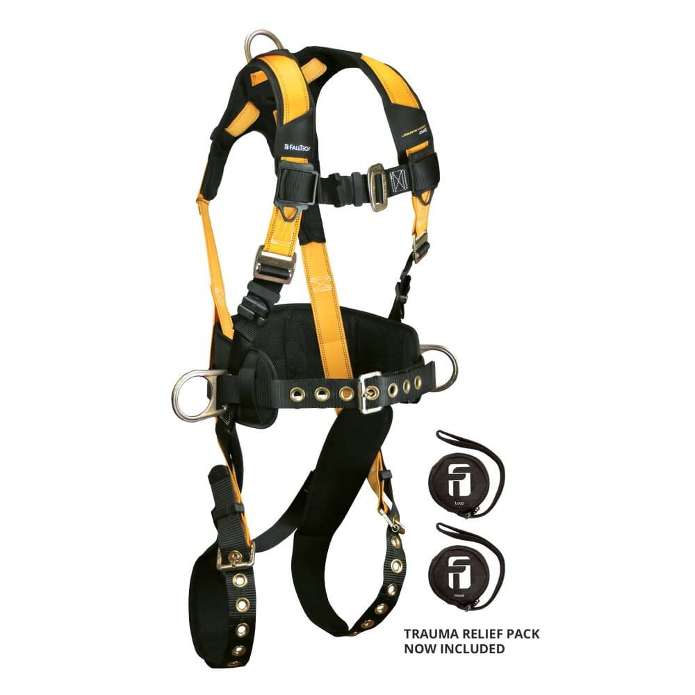 Falltech Journeyman Flex Steel 3D Belted Full Body Harness Size Medium – 7035M