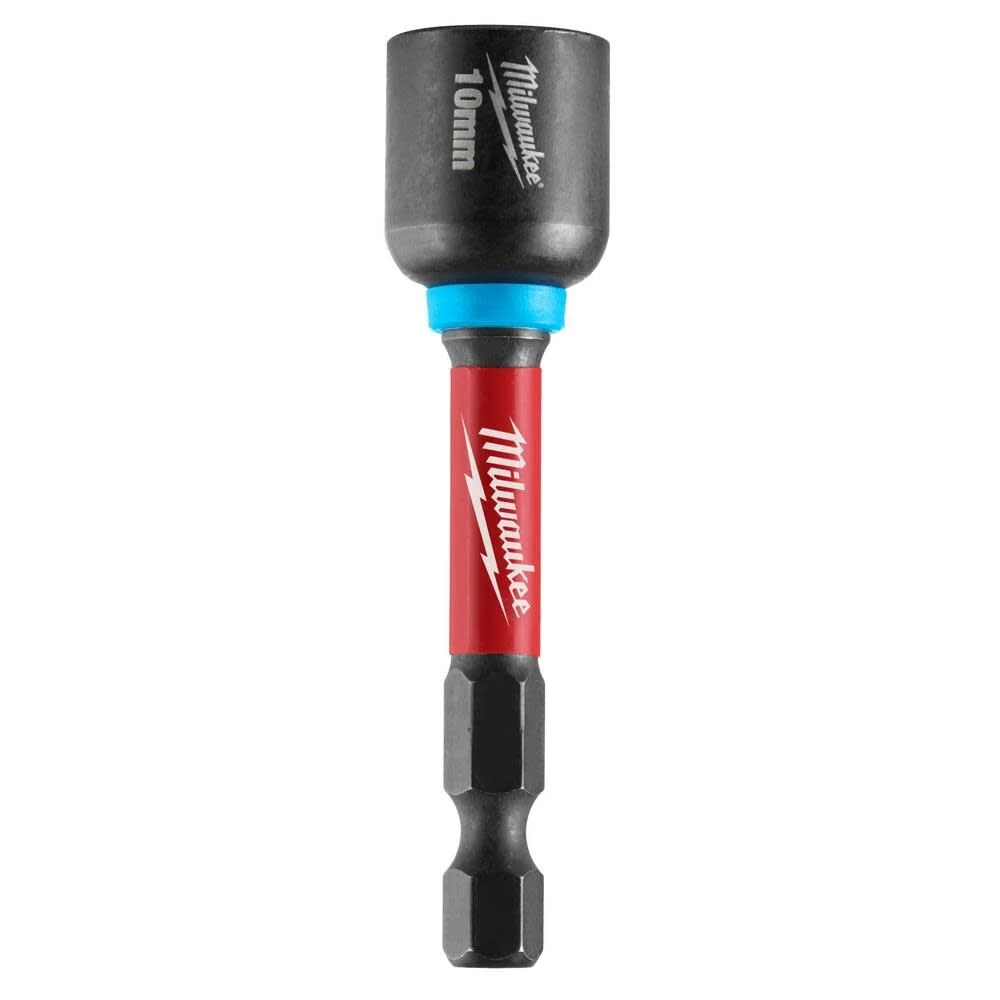 Milwaukee SHOCKWAVE Impact Duty 10MM x 2 9/16inch Magnetic Nut Driver 10pk, large image number 1