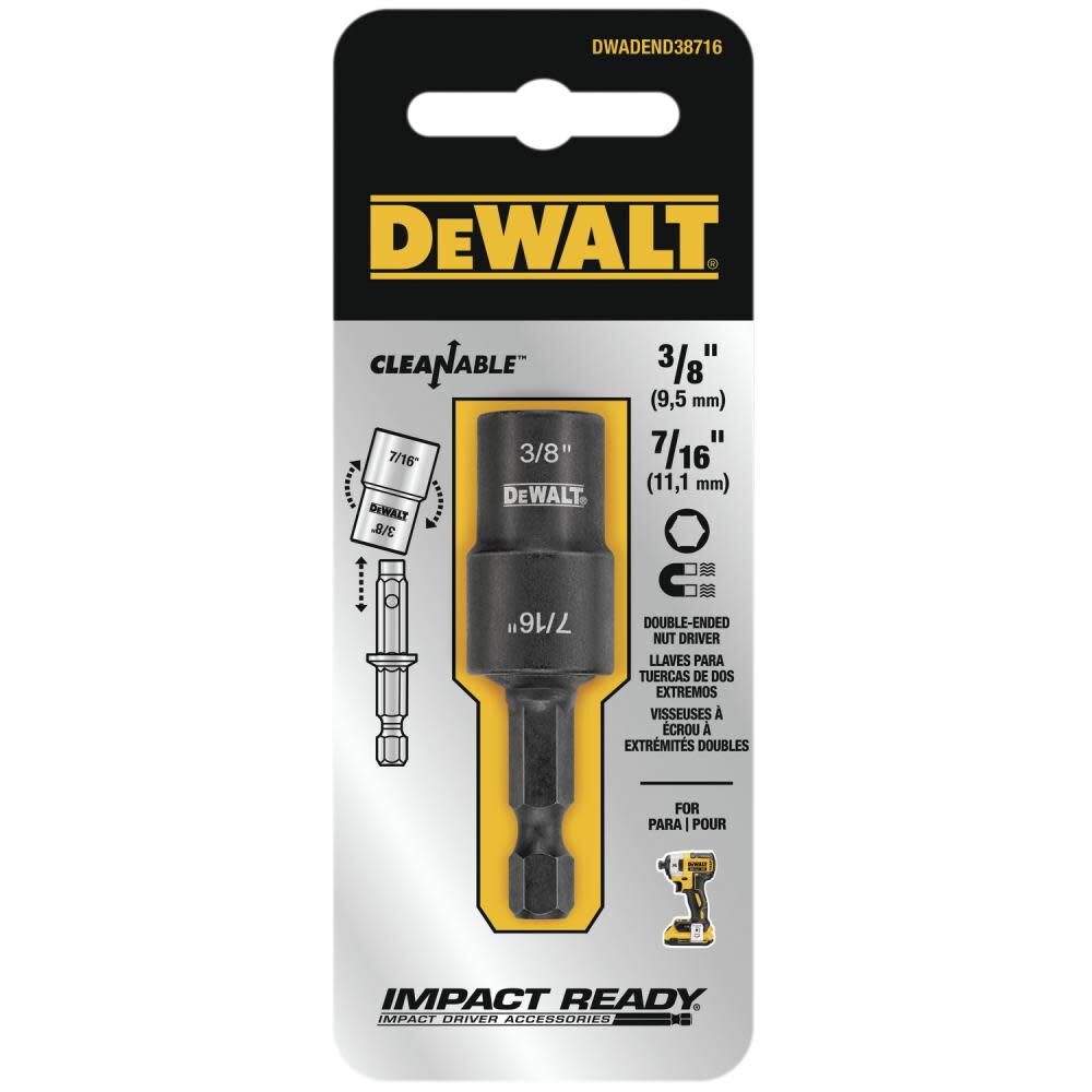 DEWALT Nut Driver 3 8 X 7 16 RVS DWADEND38716 Acme Tools