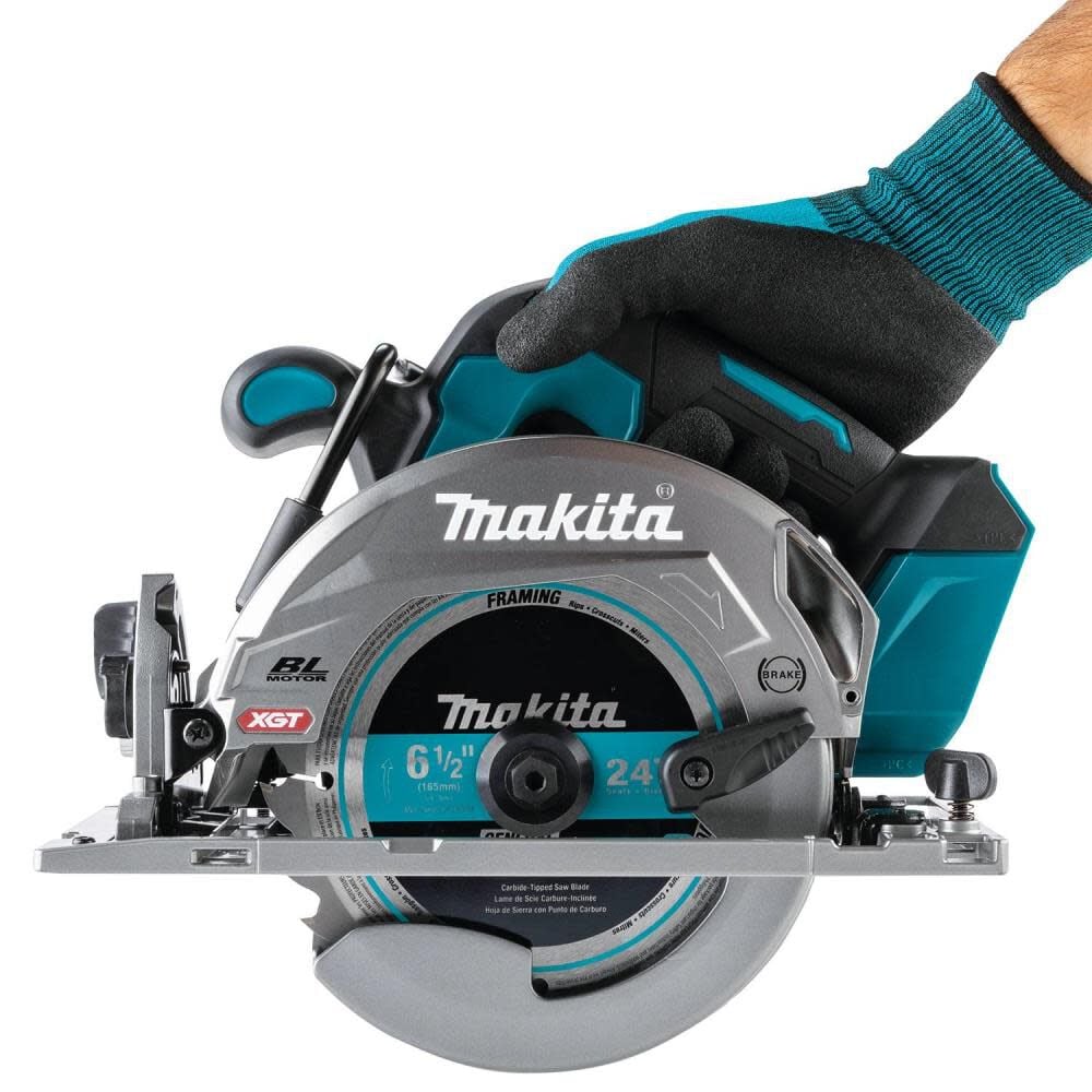 Makita 40V max XGT 6-1/2 in Circular Saw, AWS Capable Cordless (Bare Tool)  GSH05Z - Acme Tools