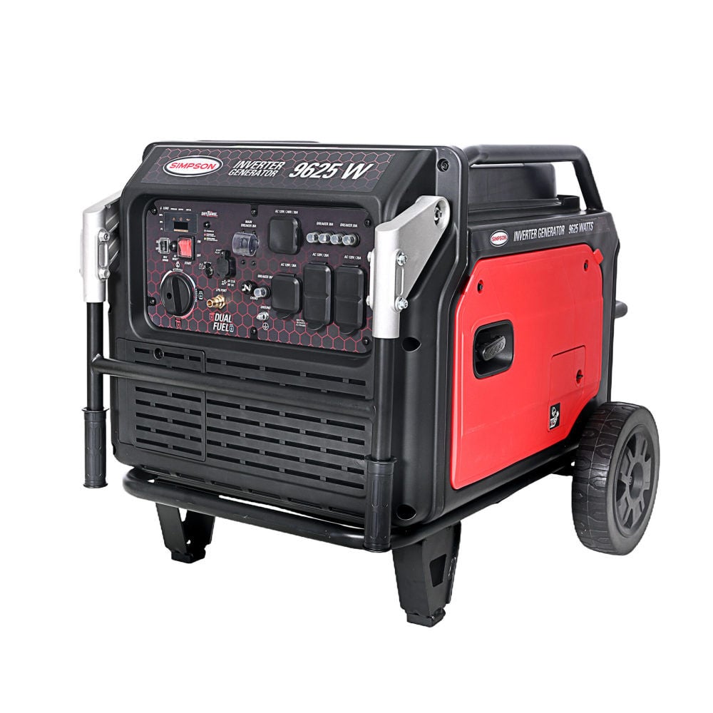 Simpson SGS7796 9625 Watt Dual Fuel Inverter Generator, large image number 1