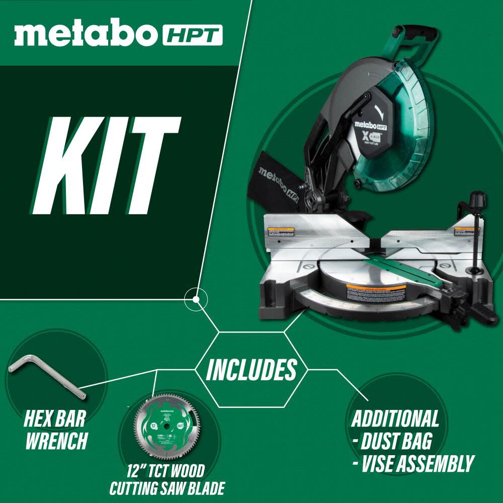 Metabo mitre best sale saw dust bag