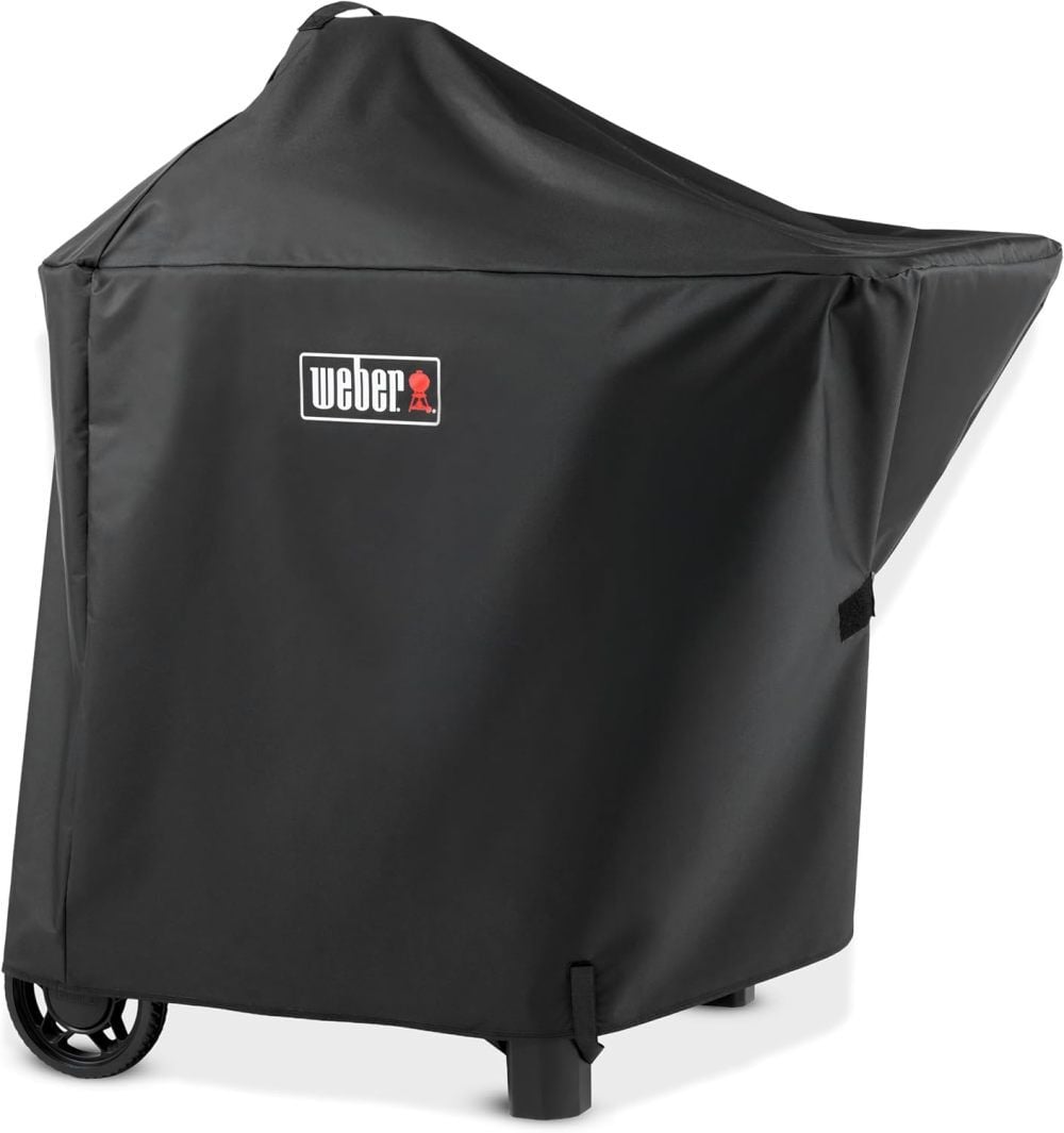 Weber Performer 22 Inch Premium Grill Cover Black, large image number 3