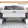 Buyers Products Company 18 x 20 x 71 Inch Diamond Tread Aluminum Crossover Truck Tool Box Gloss White, small image number 2