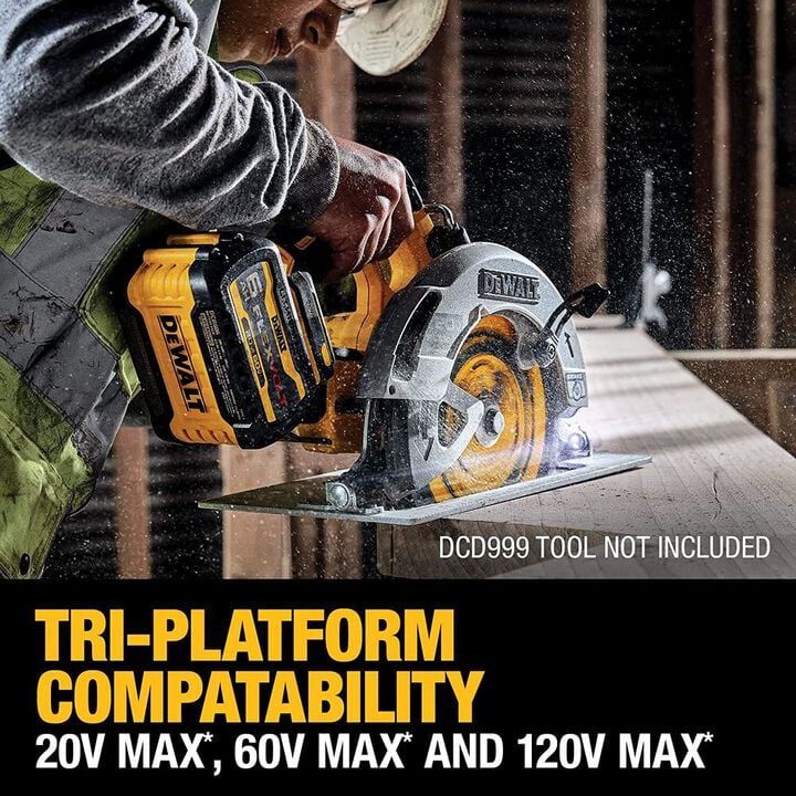 DEWALT FLEXVOLT 20V/60V 6Ah Lithium Ion Power Tool Battery Pack with Fuel Indicator (2 Pack), large image number 1