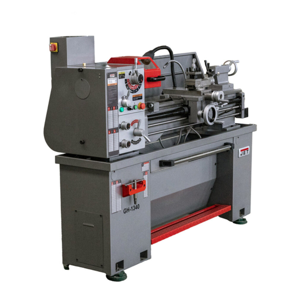JET GH-1340 13 x 40 Gear Head Lathe with Acu-Rite 203 and Collet Closer, large image number 2